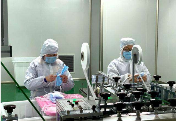 筹建口罩工厂、口罩生产工艺流程